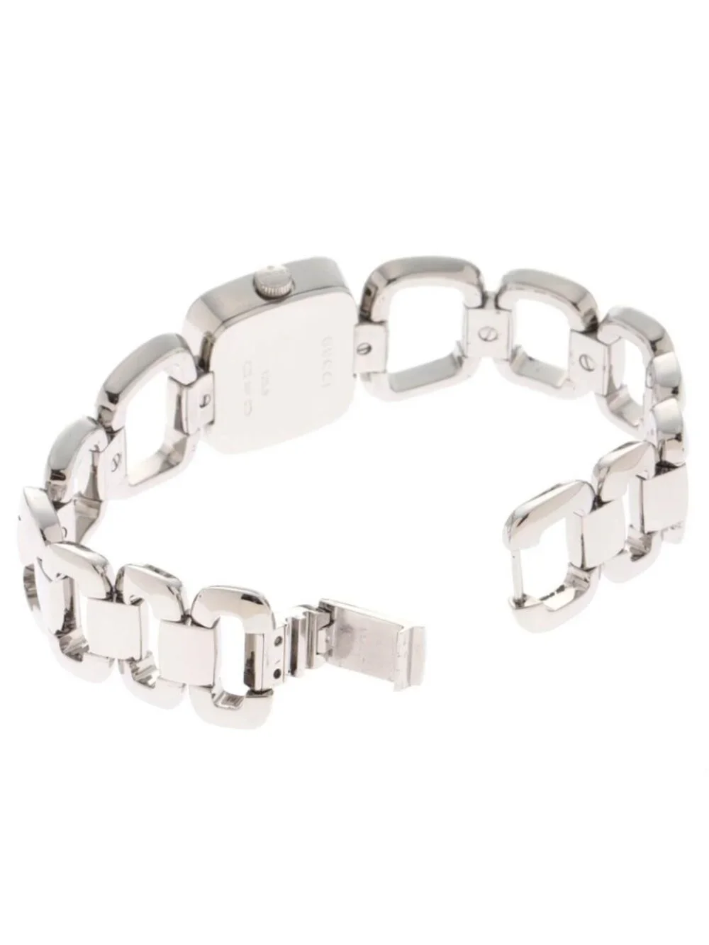 Gucci 125.5 Watch Stainless Steel Shell Quartz